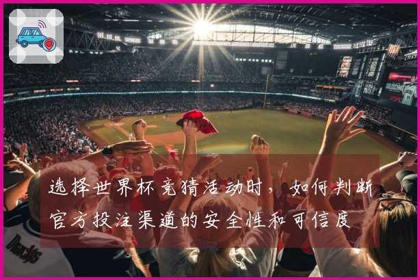 选择世界杯竞猜活动时,如何判断官方投注渠道的安全性和可信度